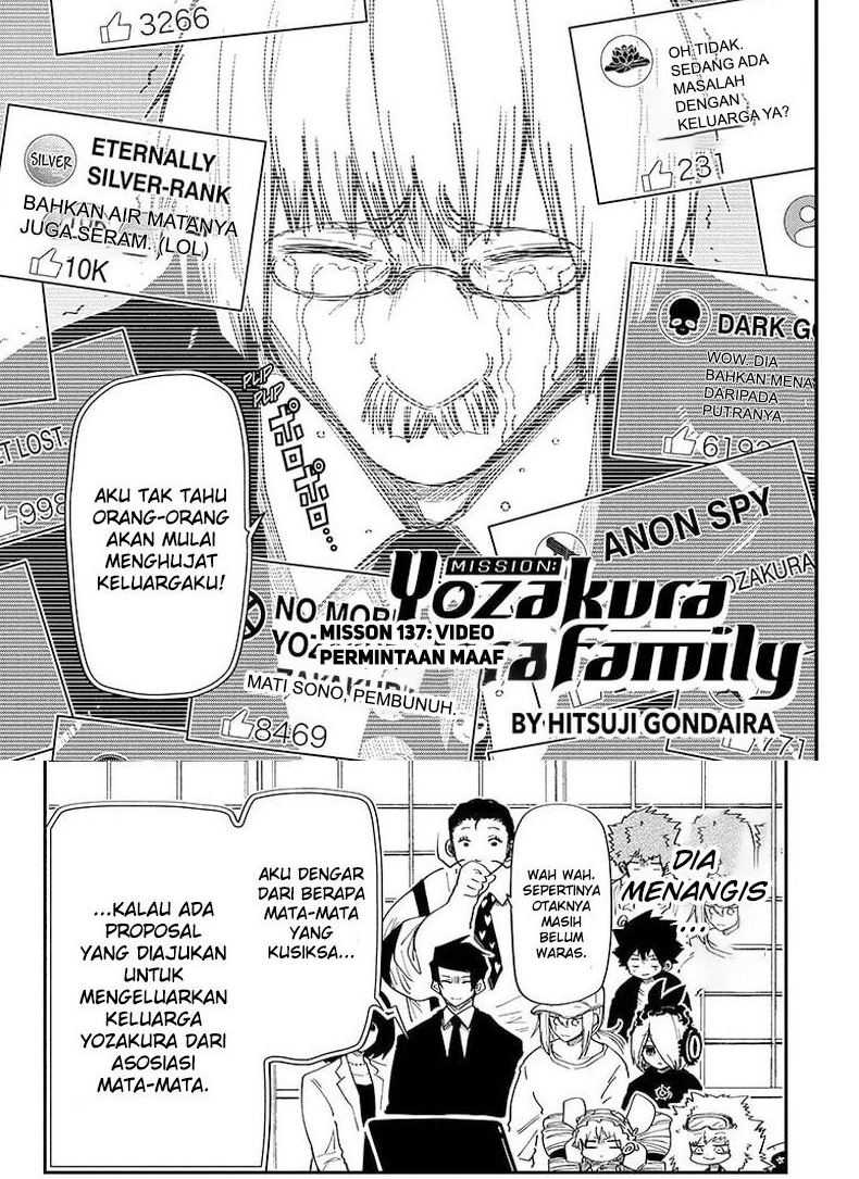 Mission Yozakura Family Chapter 137