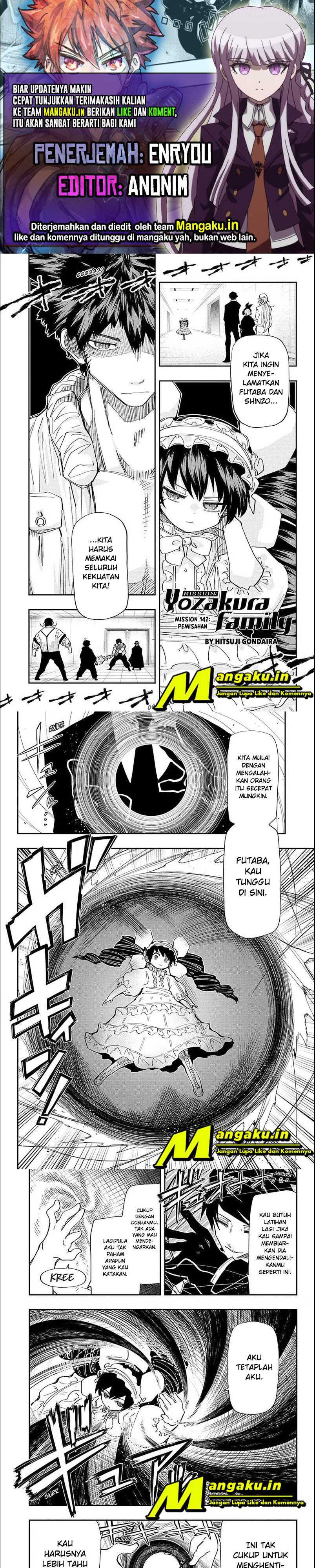 Mission Yozakura Family Chapter 142