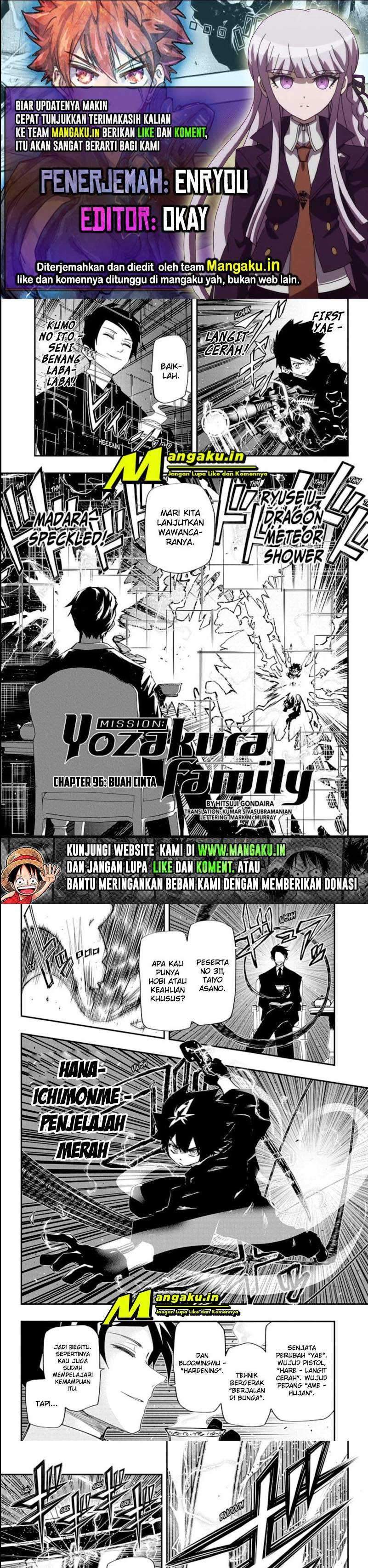 Mission Yozakura Family Chapter 96