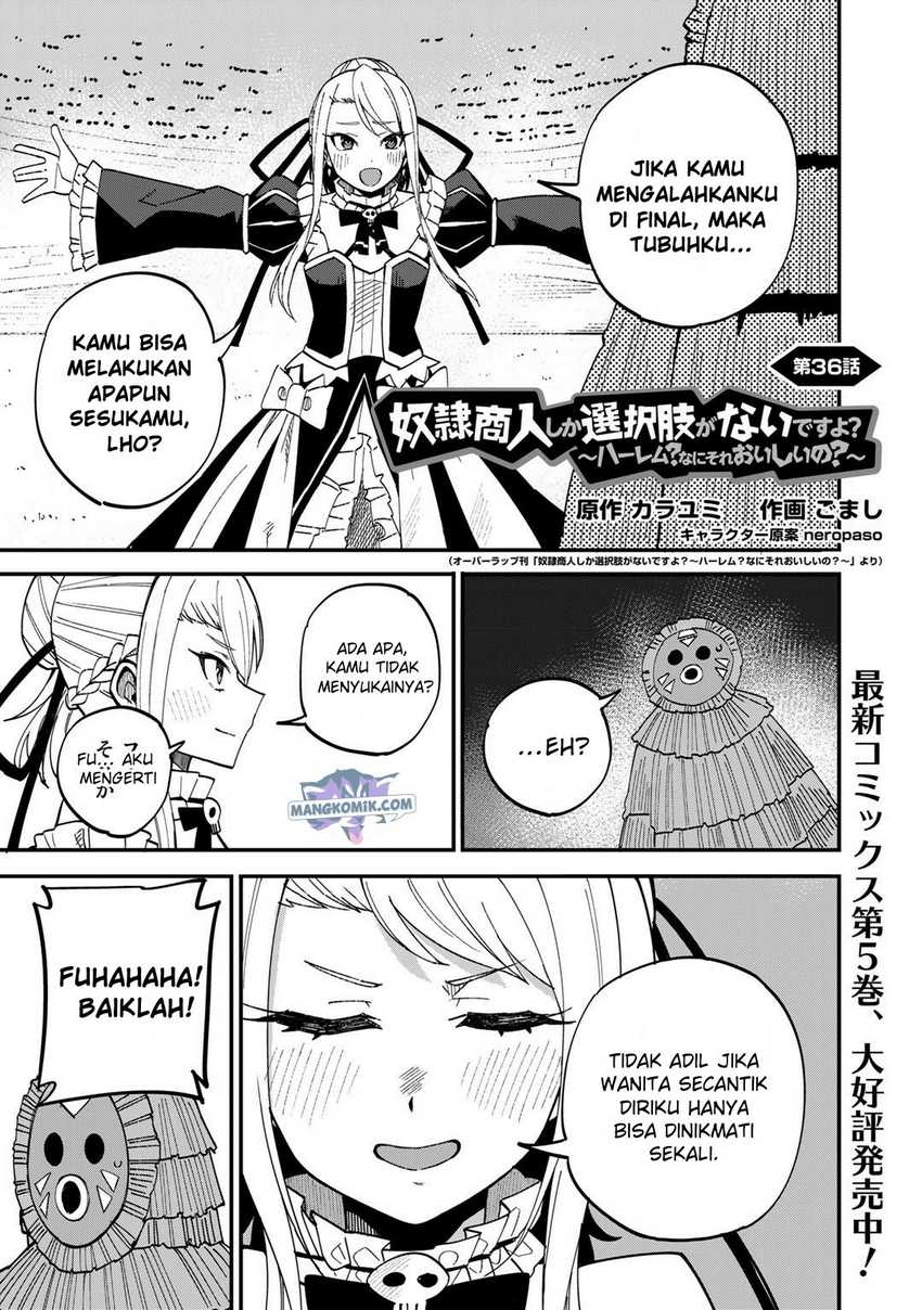 Dorei Shounin Shika Sentakushi Ga Nai Desu Yo Harem Nani Sore Oishii No Chapter 36