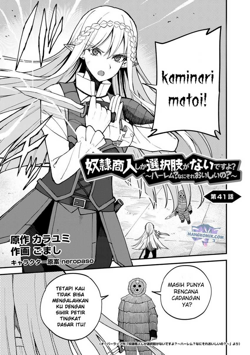 Dorei Shounin Shika Sentakushi Ga Nai Desu Yo Harem Nani Sore Oishii No Chapter 41