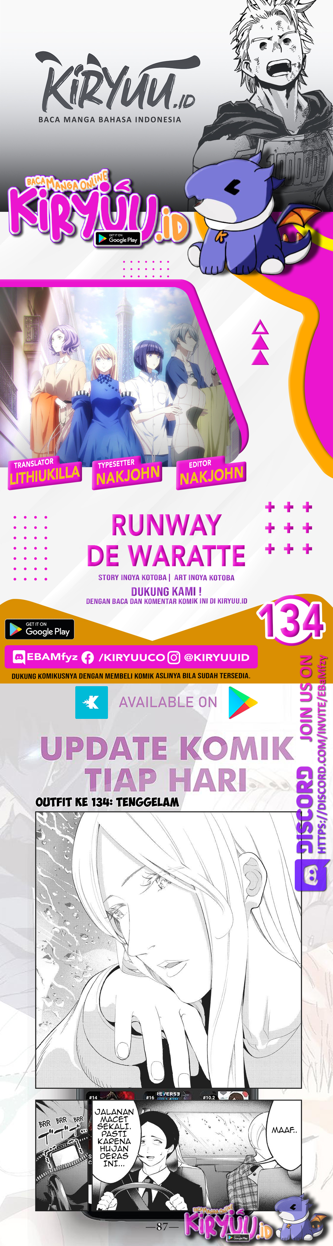 Runway De Waratte Chapter 134