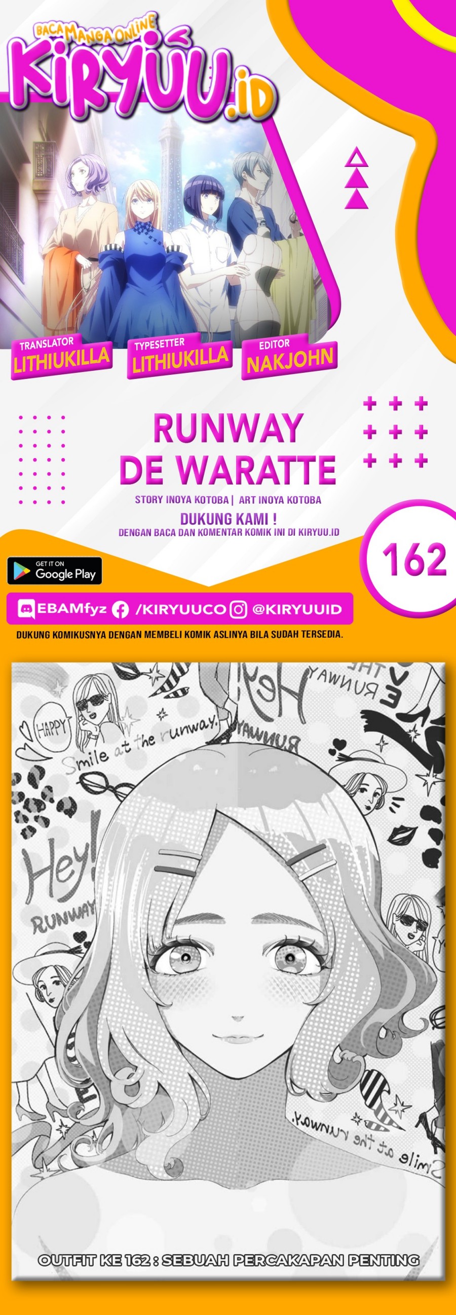 Runway De Waratte Chapter 162