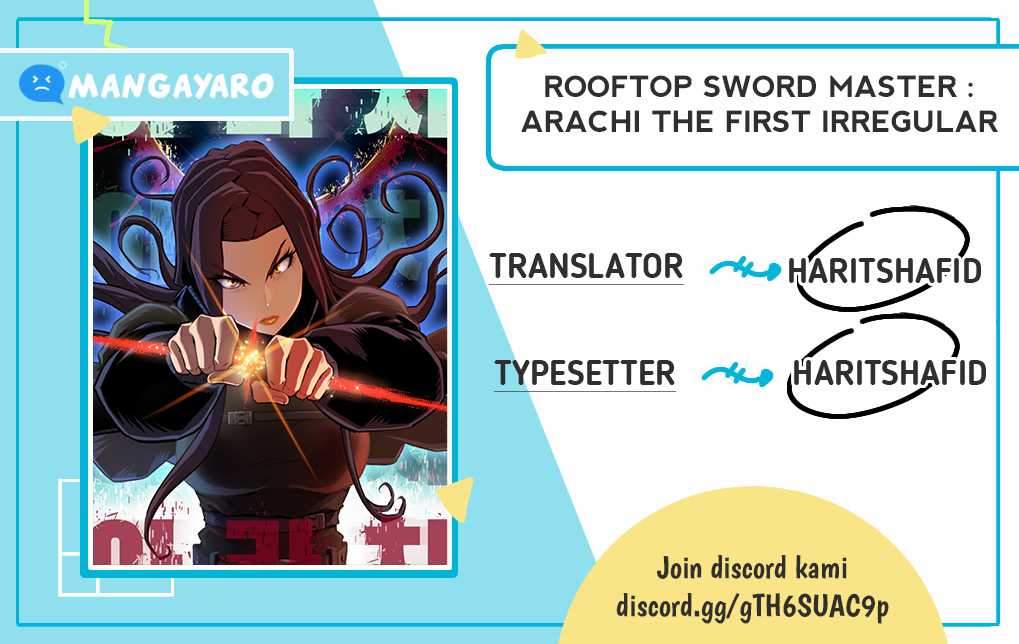 Rooftop Sword Master Arachi The First Irregular Chapter 1