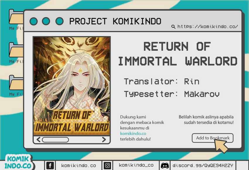 Return Of Immortal Warlord Chapter 2