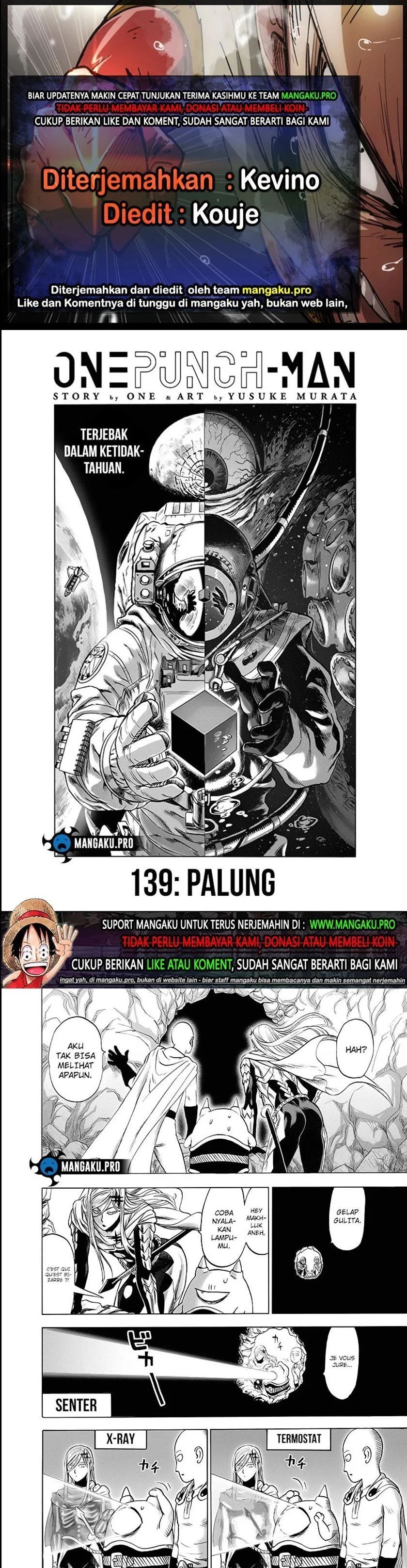 One Punch-man Chapter 139