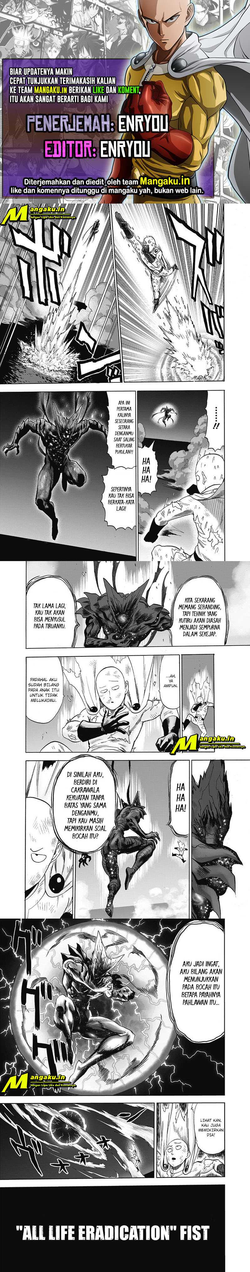 One Punch-man Chapter 165