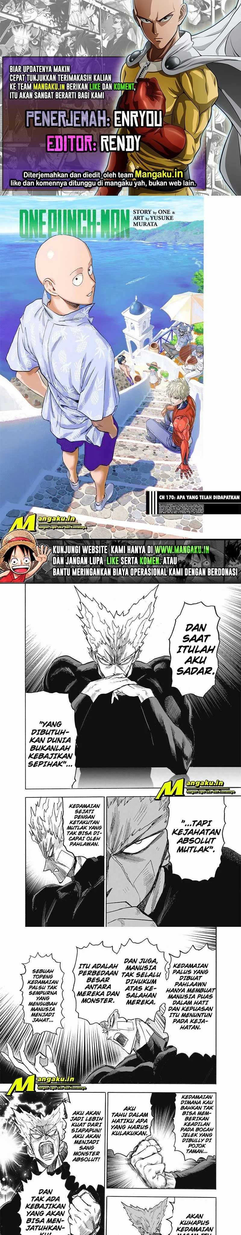 One Punch-man Chapter 170