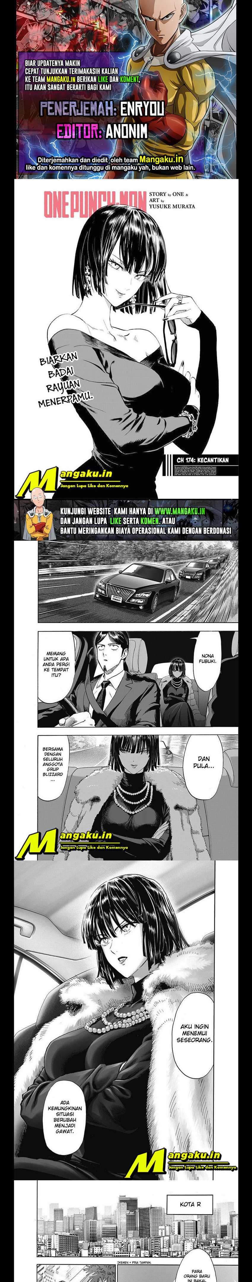 One Punch-man Chapter 174