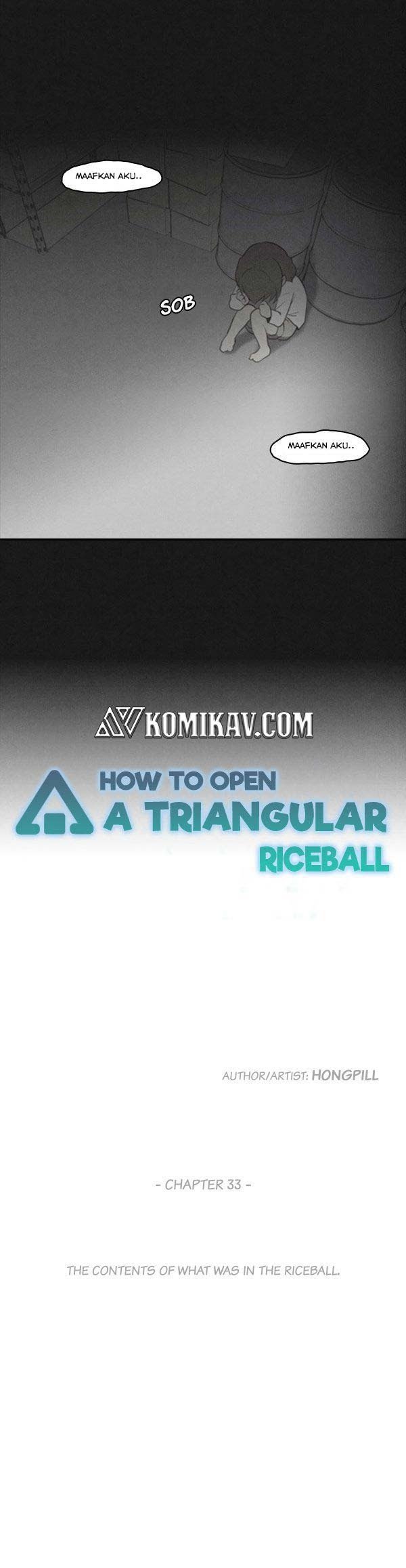How To Open A Triangular Riceball Chapter 33