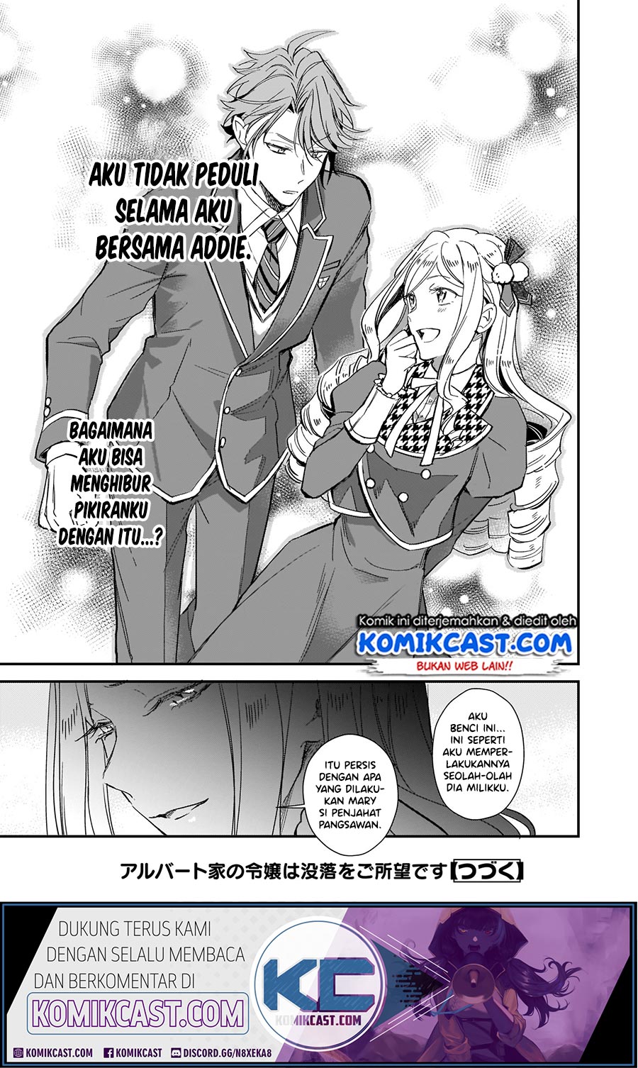 Albert Ke No Reijou Wa Botsuraku Wo Go Shomou Desu Chapter 8.1