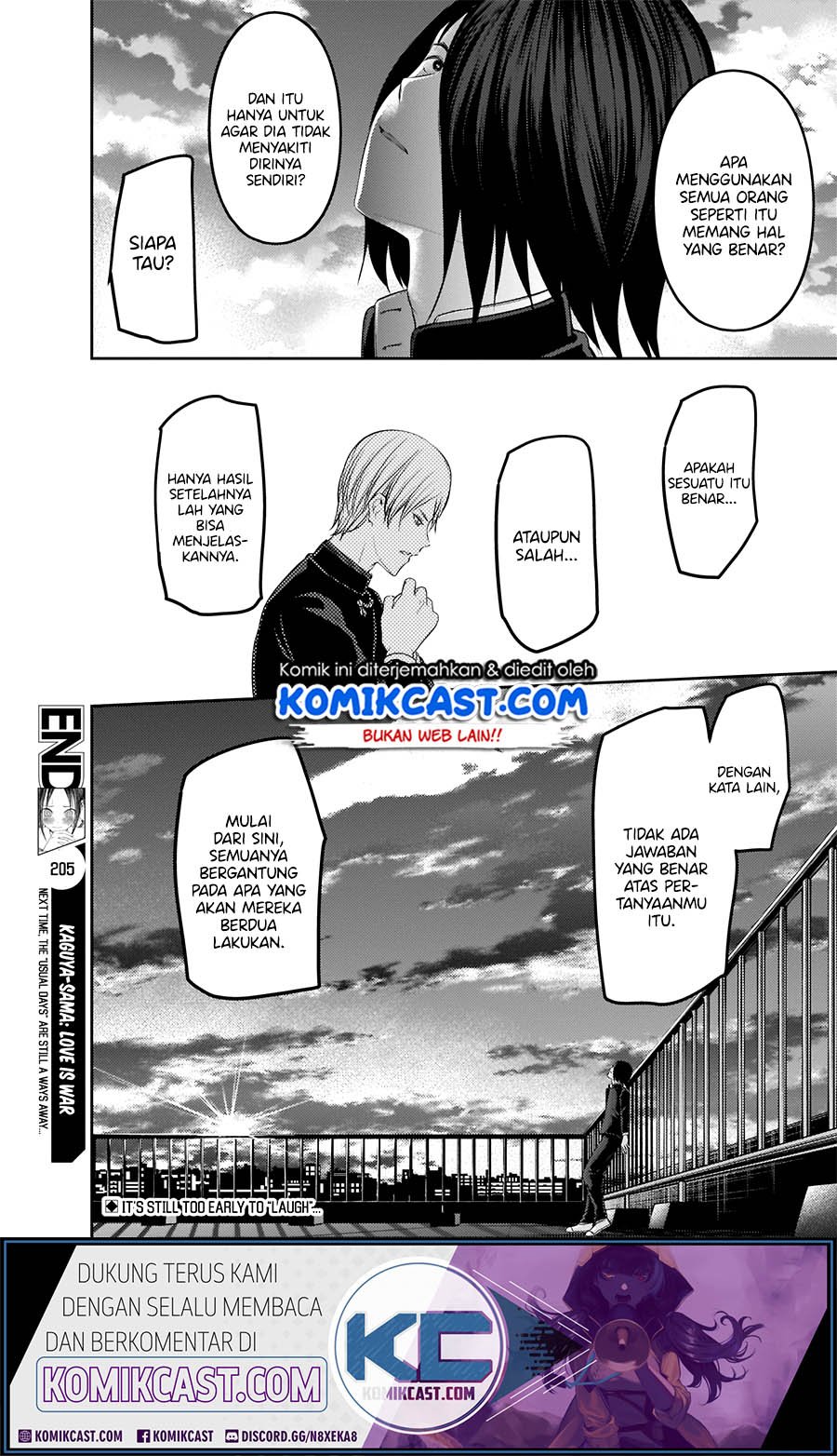 Kaguya-sama Wa Kokurasetai Tensai-tachi No Renai Zunousen Chapter 205