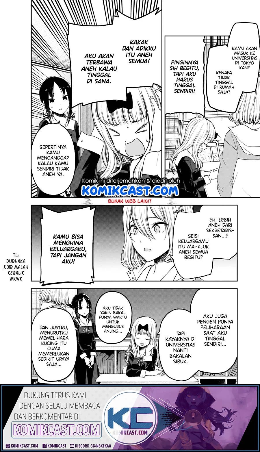 Kaguya-sama Wa Kokurasetai Tensai-tachi No Renai Zunousen Chapter 214