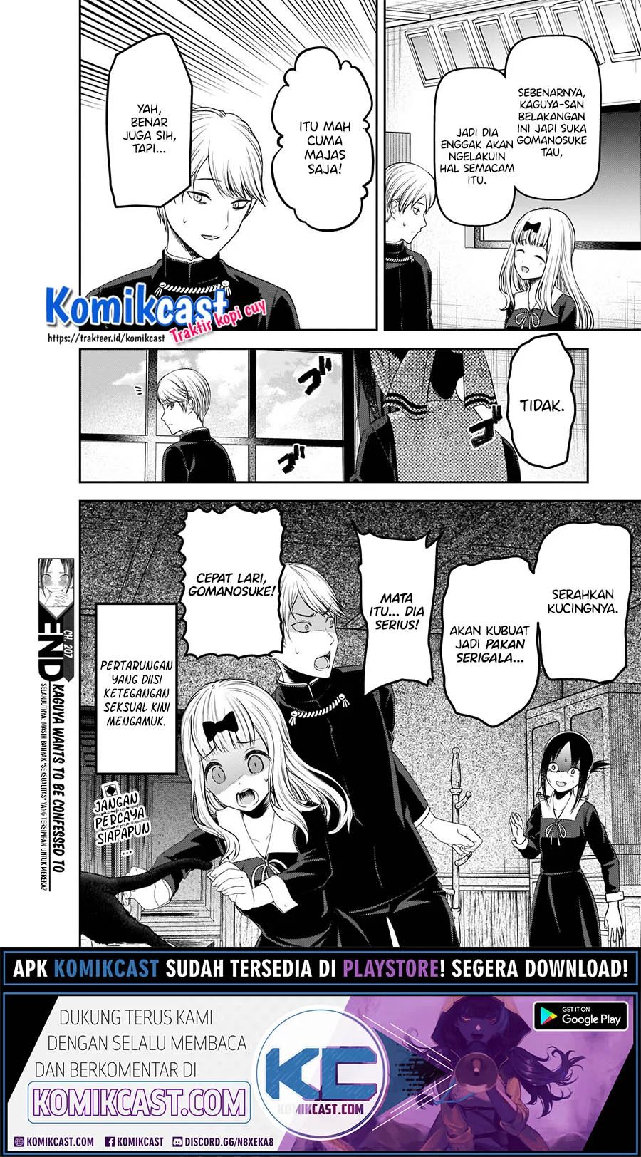 Kaguya-sama Wa Kokurasetai Tensai-tachi No Renai Zunousen Chapter 217