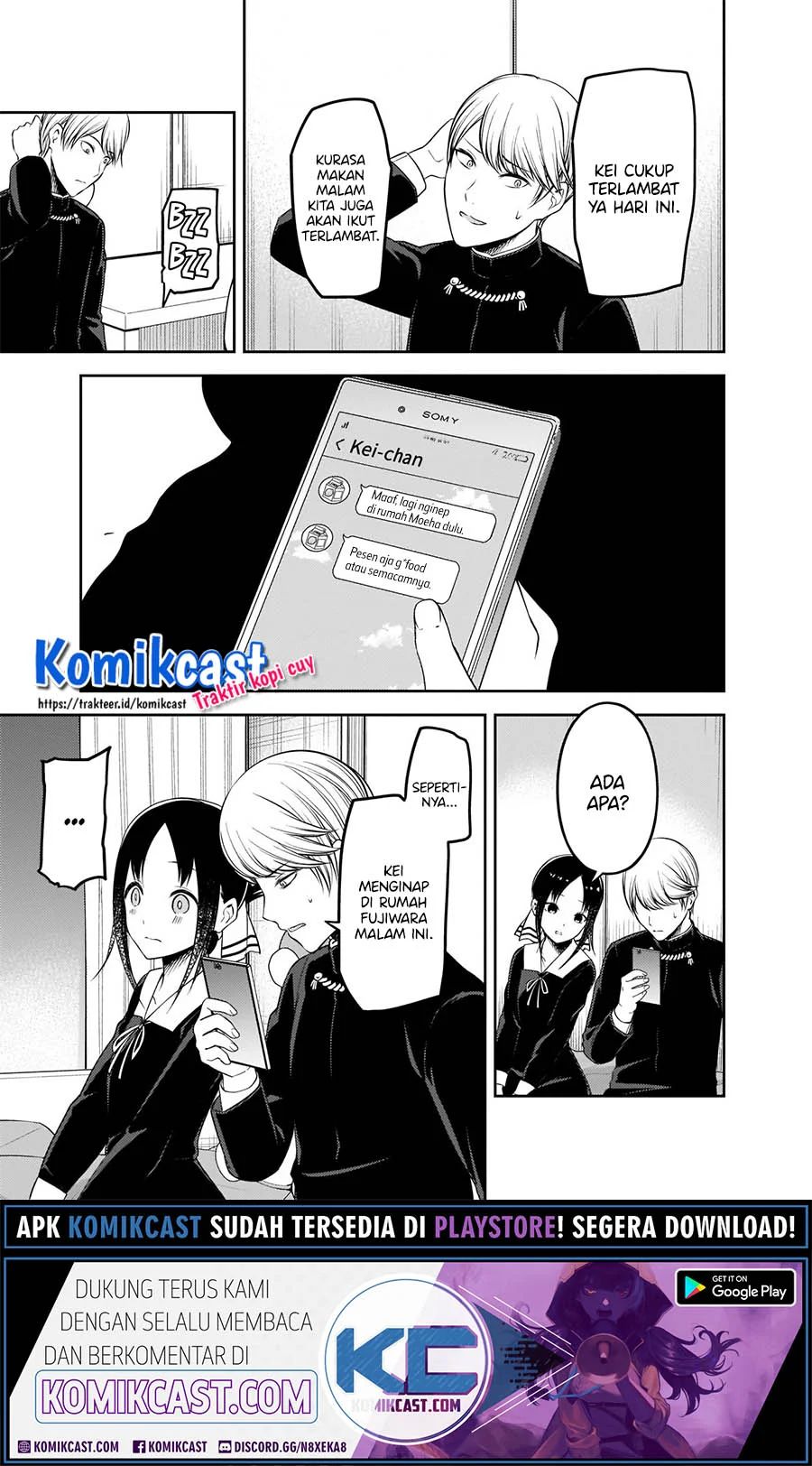 Kaguya-sama Wa Kokurasetai Tensai-tachi No Renai Zunousen Chapter 218