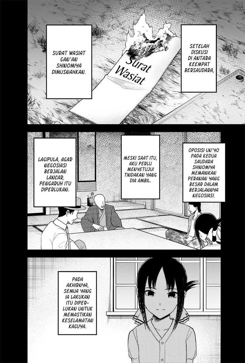 Kaguya-sama Wa Kokurasetai Tensai-tachi No Renai Zunousen Chapter 262