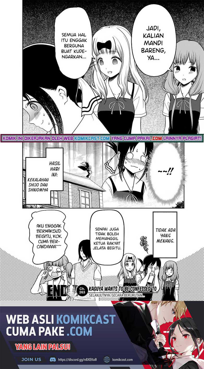 Kaguya-sama Wa Kokurasetai Tensai-tachi No Renai Zunousen Chapter 263