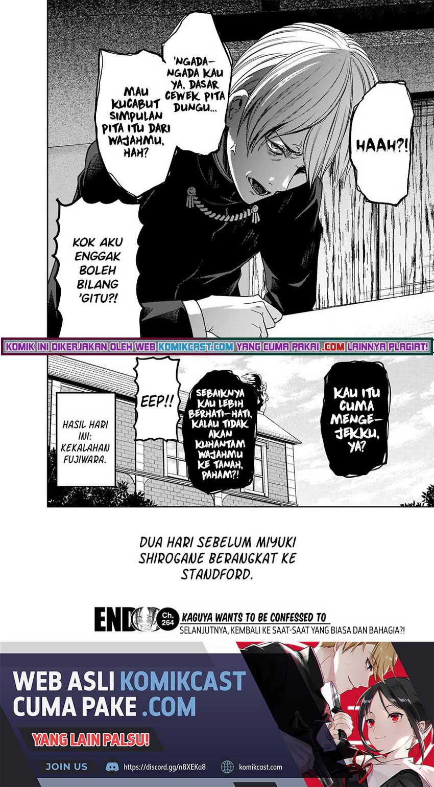 Kaguya-sama Wa Kokurasetai Tensai-tachi No Renai Zunousen Chapter 264