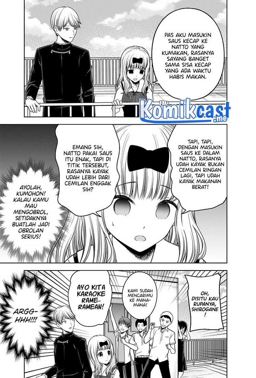 Kaguya-sama Wa Kokurasetai Tensai-tachi No Renai Zunousen Chapter 265