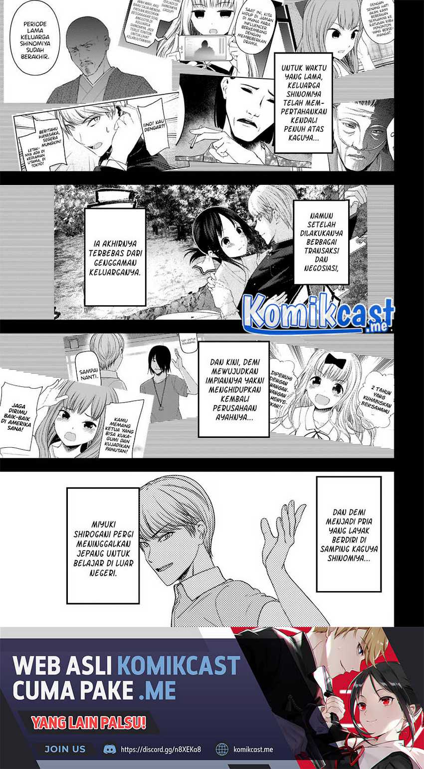 Kaguya-sama Wa Kokurasetai Tensai-tachi No Renai Zunousen Chapter 268