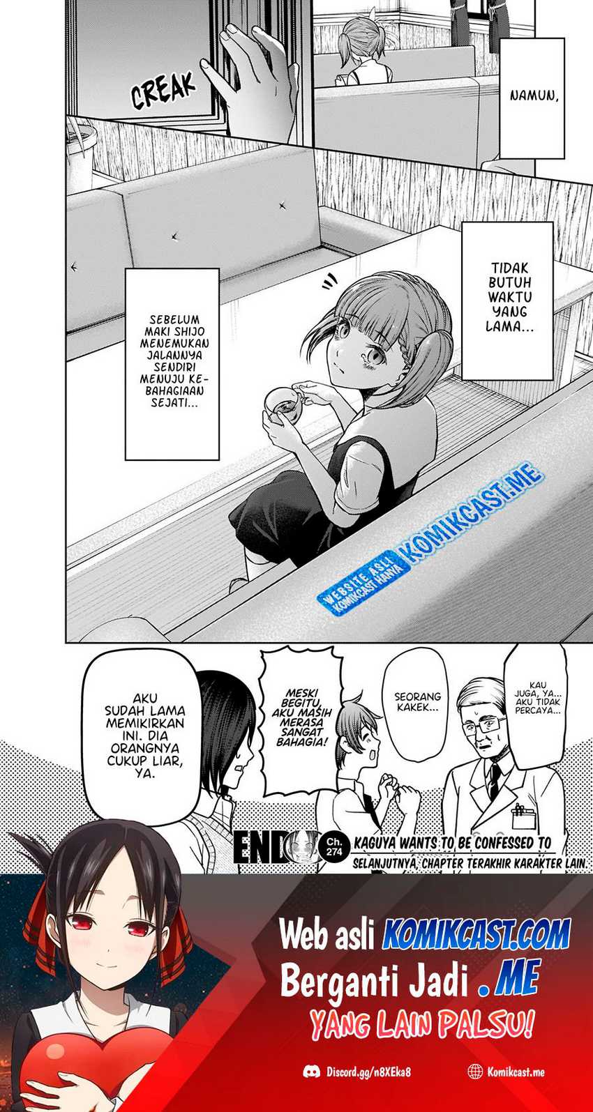 Kaguya-sama Wa Kokurasetai Tensai-tachi No Renai Zunousen Chapter 274