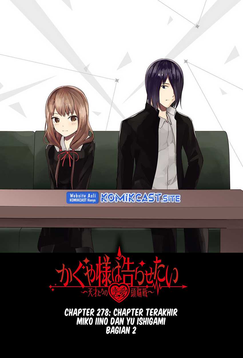 Kaguya-sama Wa Kokurasetai Tensai-tachi No Renai Zunousen Chapter 278