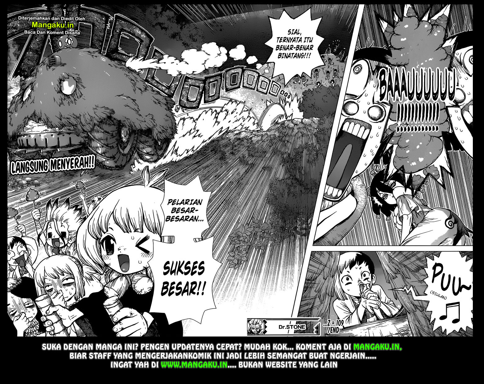 Dr. Stone Chapter 109