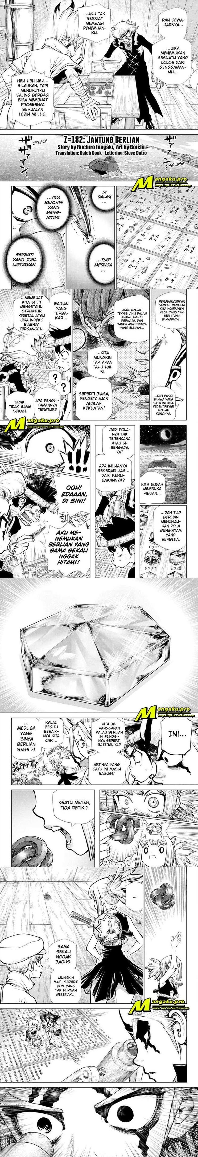 Dr. Stone Chapter 182