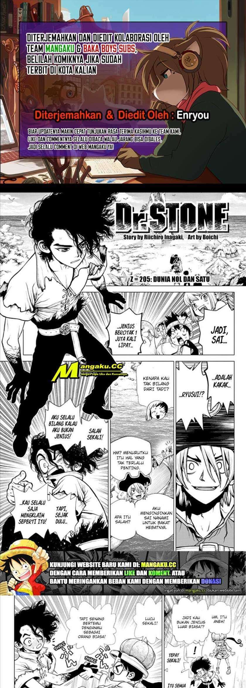 Dr. Stone Chapter 205