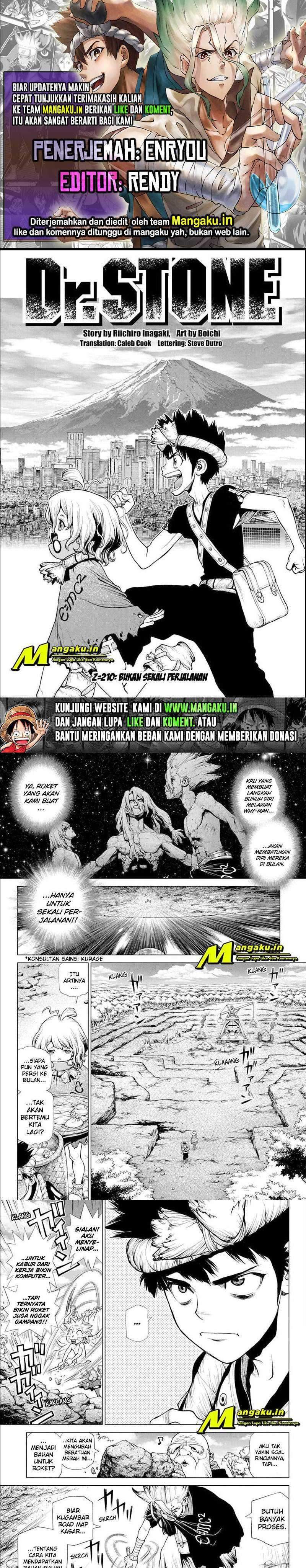 Dr. Stone Chapter 210