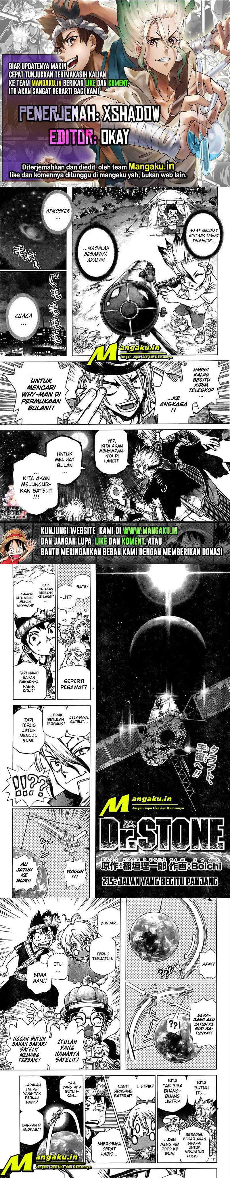 Dr. Stone Chapter 215