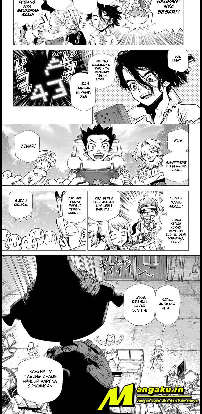 Dr. Stone Chapter 222