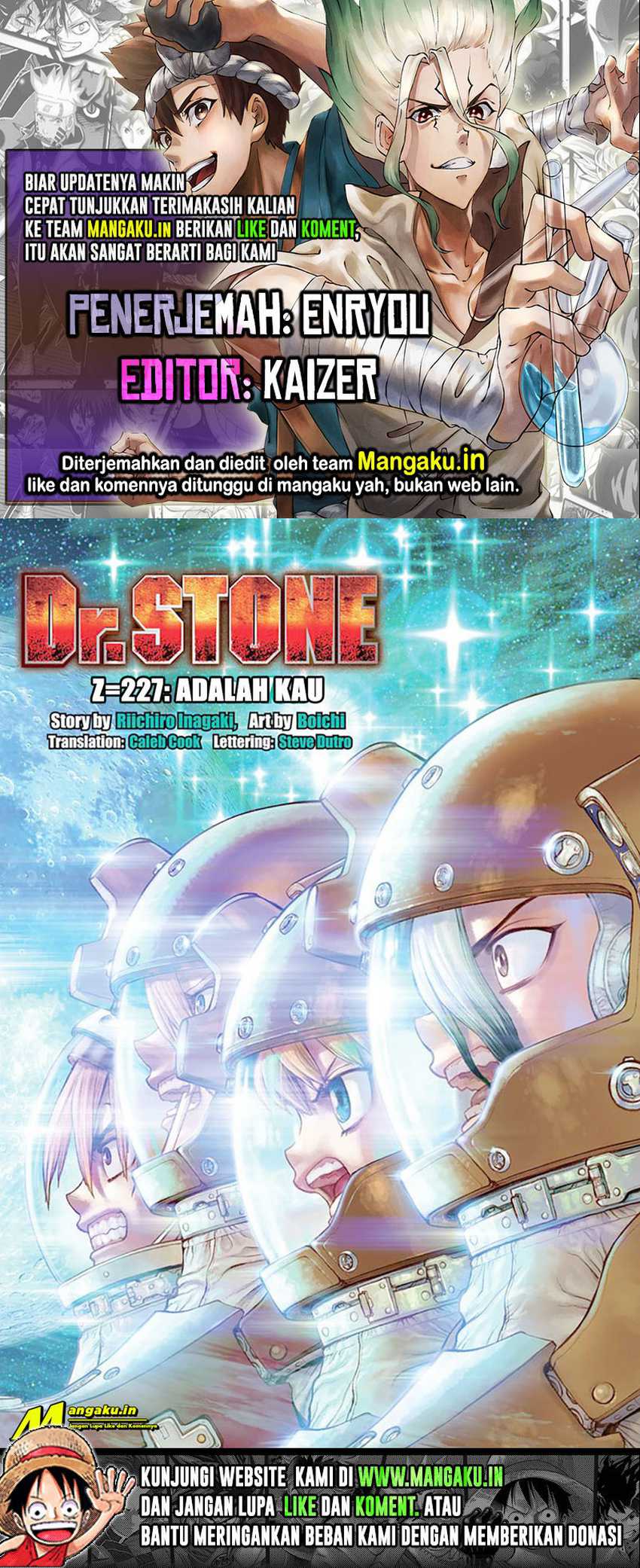 Dr. Stone Chapter 227