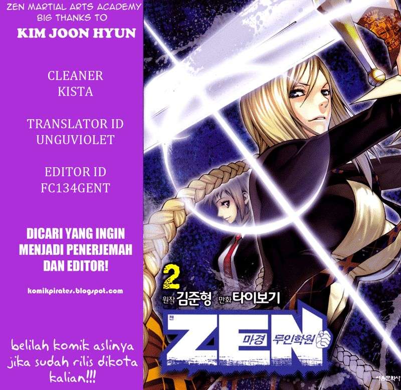 Zen Martial Arts Academy Chapter 8