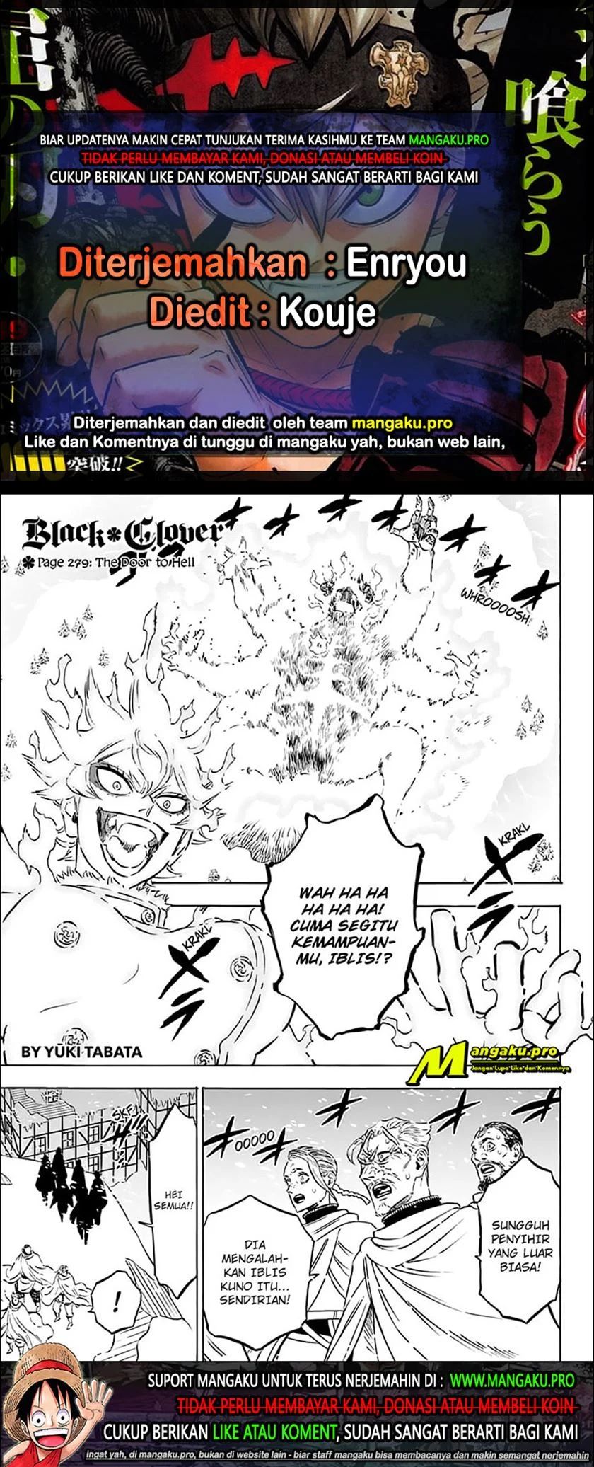 Black Clover Chapter 279