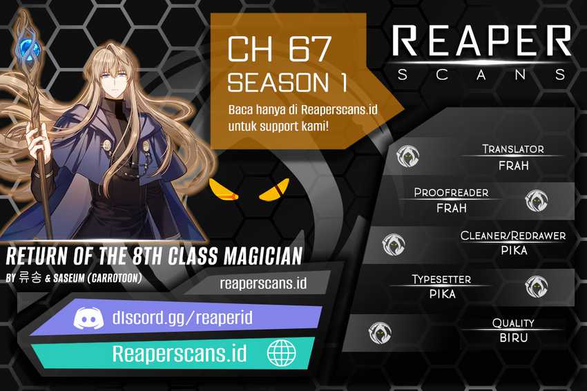 Return Of The 8th Class Magician Chapter 67