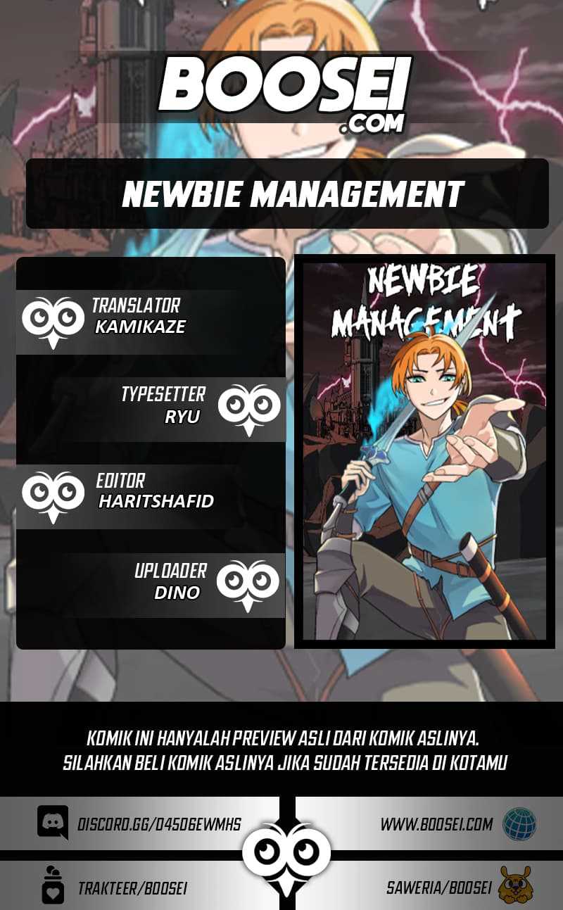 Newbie Management Chapter 25