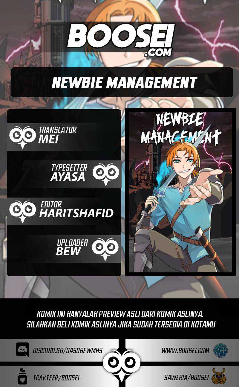 Newbie Management Chapter 4