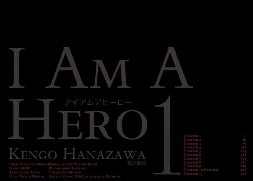 I Am A Hero Chapter 1