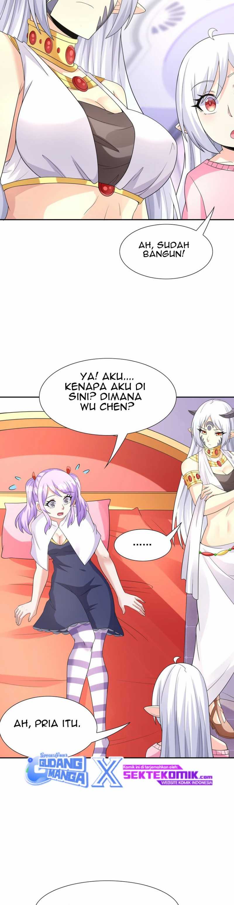 My Harem Is Entirely Female Demon Villains Chapter 43