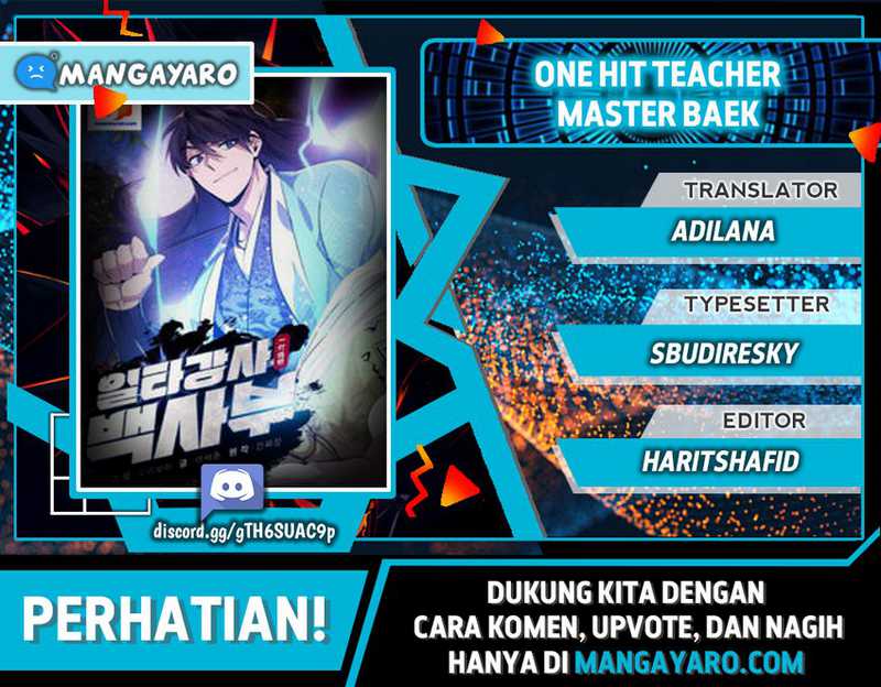 Number One Star Instructor Master Baek Chapter 10.1