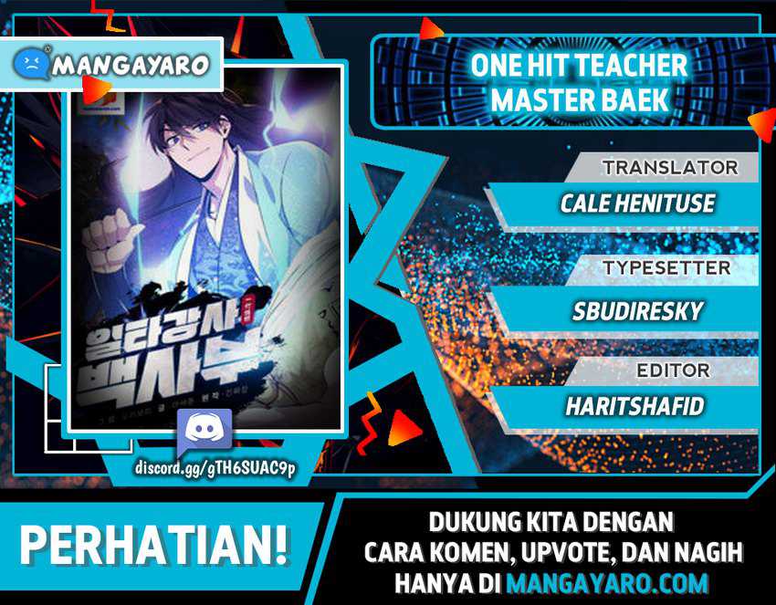 Number One Star Instructor Master Baek Chapter 24.1