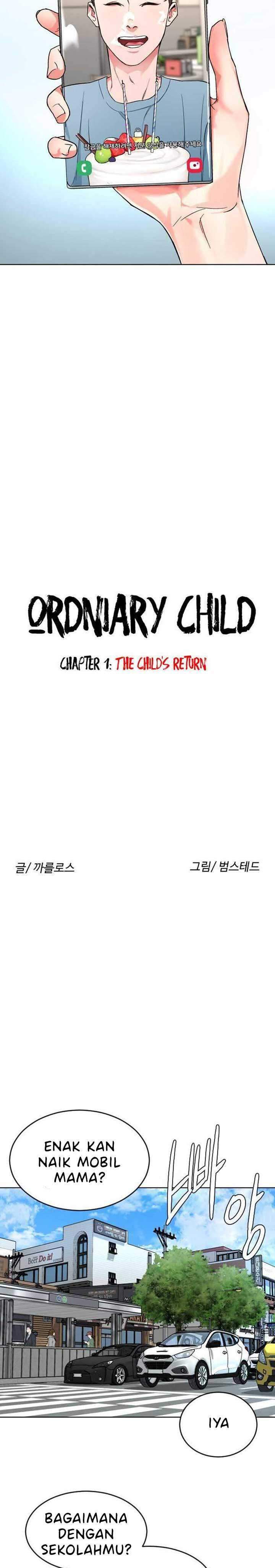 Ordinary Child Chapter 1