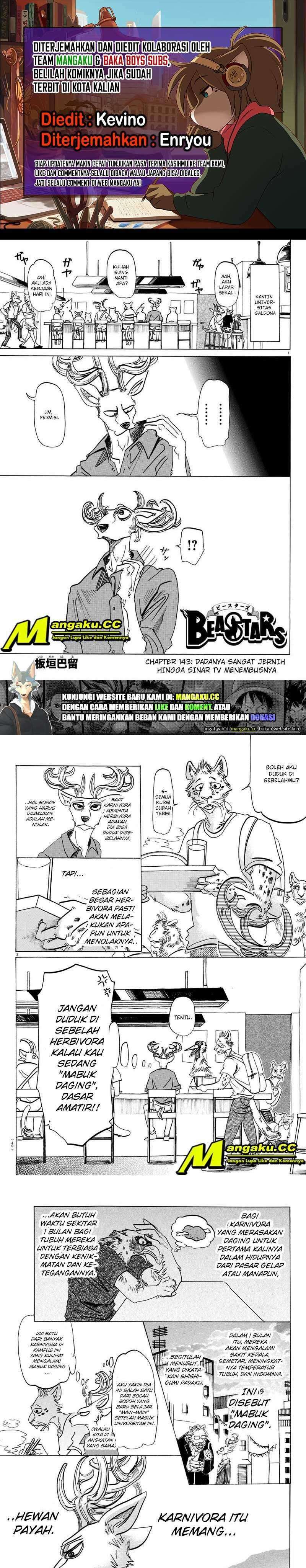 Beastars Chapter 143