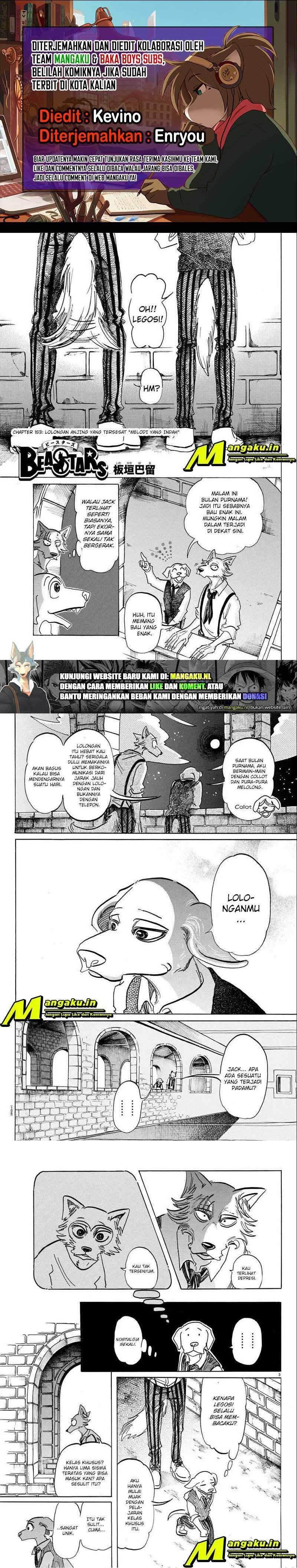 Beastars Chapter 153