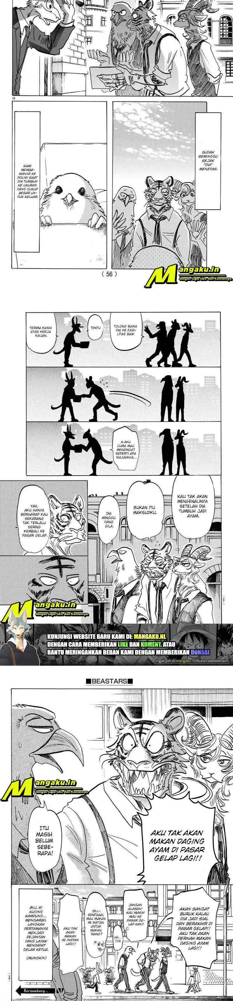 Beastars Chapter 155