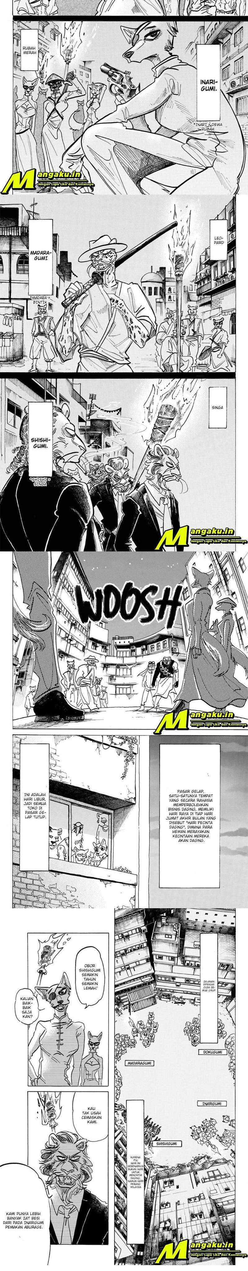 Beastars Chapter 156