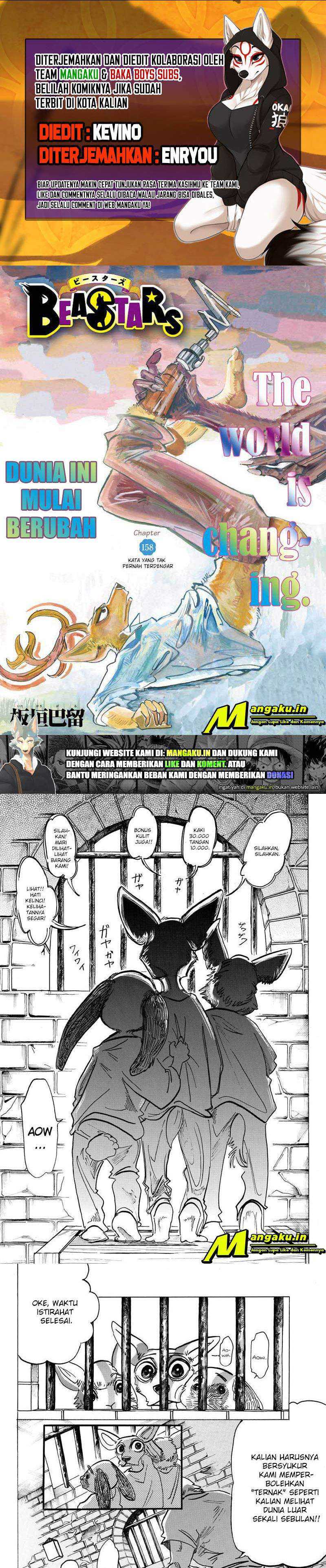 Beastars Chapter 158