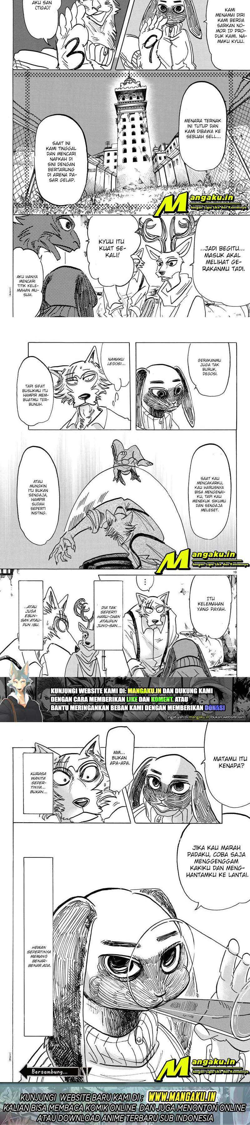 Beastars Chapter 159