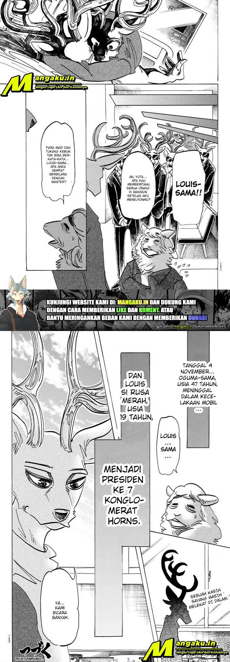 Beastars Chapter 165